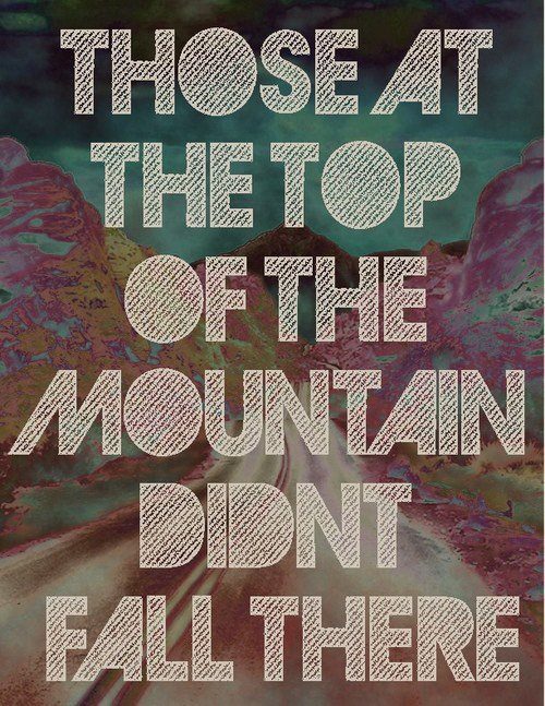 The Mountain Those at the Top
