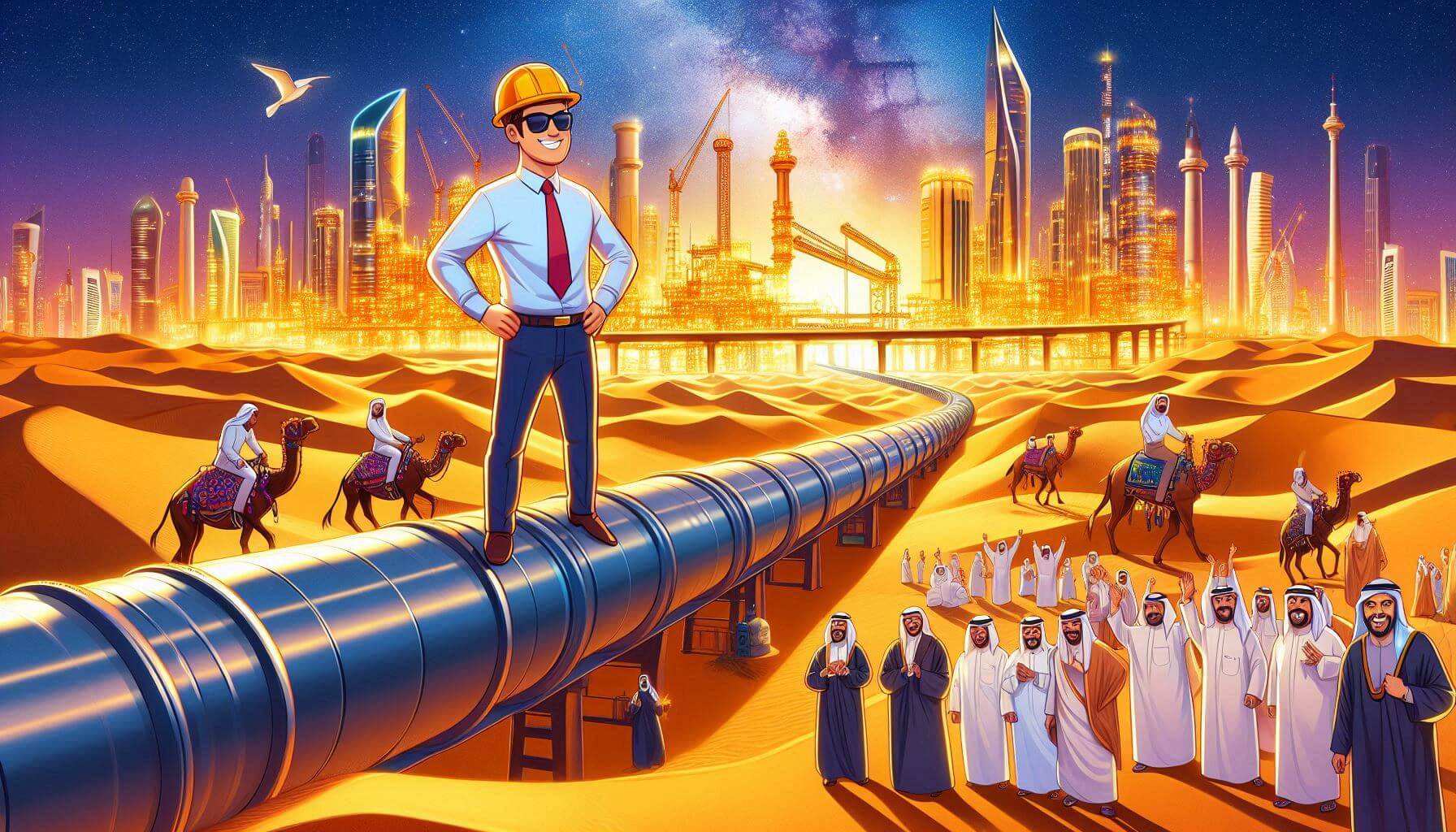 Kuwait Chronicles: Engineering Success and Social Bonds