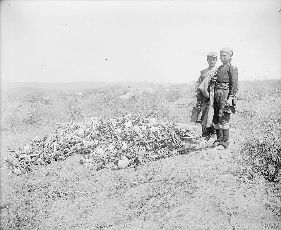 ANZAC and Turk Bones 1919 Hill