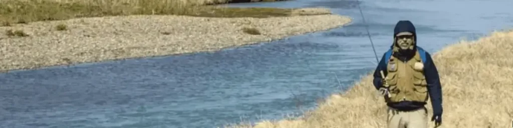 Jeremiah Josey on the Sela River in Iceland